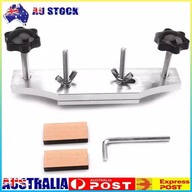 Guitar Fixture Bonding Bridge Clamp Stainless Steel Luthier Tools with Blocks AU