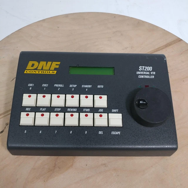 DNF Controls ST200-S ST200 Universal VTR Controller No Power Supply READ