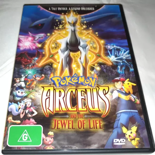 Arceus and the jewel of life =movie 12 Pokemon.