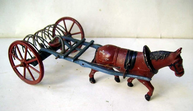 PLOMB PERSONNAGE DE la ferme hommes travaillant la terre EUR 20,00