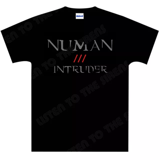 Gary Numan (Tubeway Army) INTRUDER LOGO T-Shirt - Brand NEW