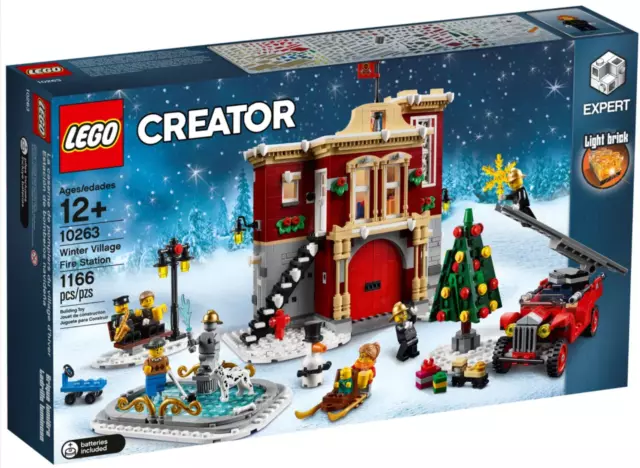 Lego Creator Winterliche Feuerwache Winter Village Fire Station (10263) NEU OVP