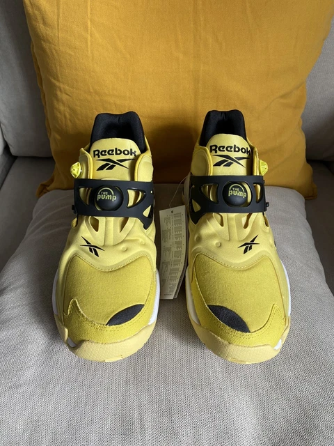 Reebok pumps store 90s yellow