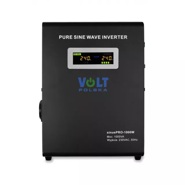 Sinus Pro 1000 Watt 12/230V 700/1000W Volt Alimentation De Secours