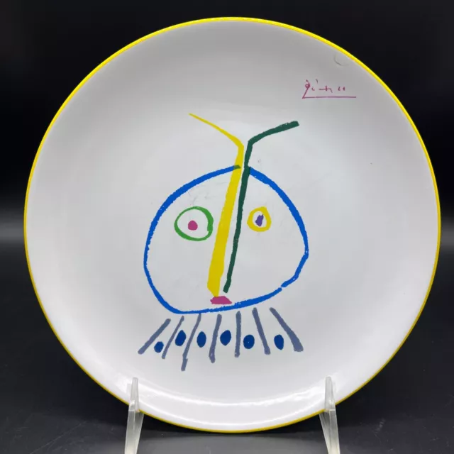 1996 Picasso Living 'The Nanny 1962' 7-3/4" Salad Plate Masterpiece Editions