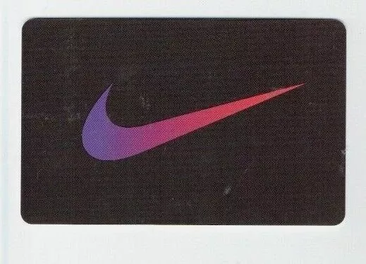 Nike Gift Card - Pink & Purple Swoosh - Canada - Collectible - No Value
