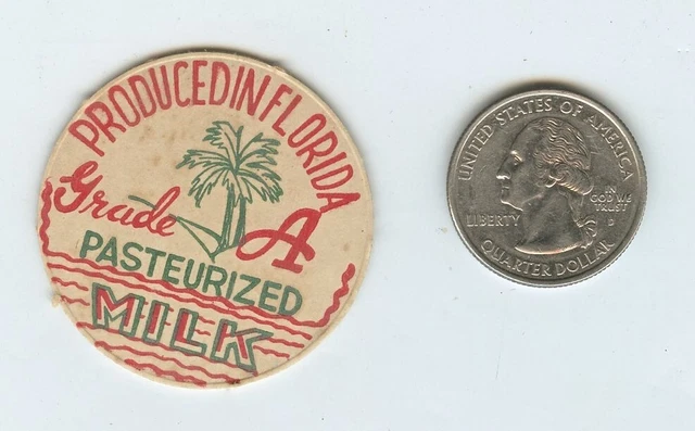 Produced in FLORIDA . Maverick Grade A Milk Cap