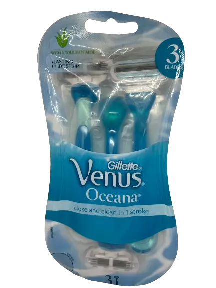 Gillette Venus Oceana Women's Disposable Razors 3 Pack