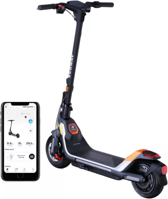 Segway Ninebot P65A Electric KickScooter, 65 KM, Commuting E-Scooter for Adults