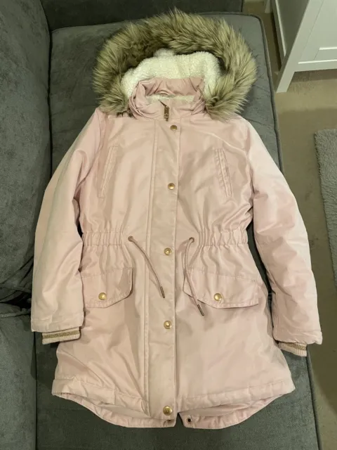 Girls Coat Parka style John Lewis size 10yrs 140cm