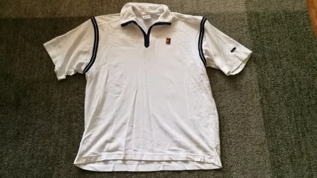 Nike court vintage tennis shirt Federer Courier Sampras size M 1998