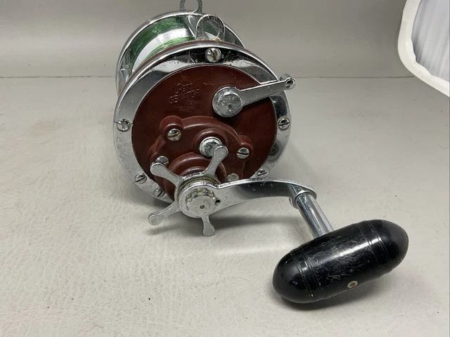 VINTAGE PENN SENATOR 114 6/0 Trolling Fishing Reel ((0)) L