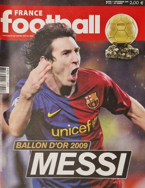Lionel Messi Winner of Ballon d'Or 01