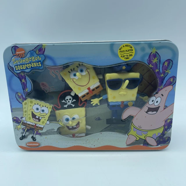 SPONGEBOB SQUAREPANTS NICKELODEON Employee Of The Month Tin Lunch Box spongebob-squarepants-nickelodeon-employee-of-the-month-tin-lunch-box