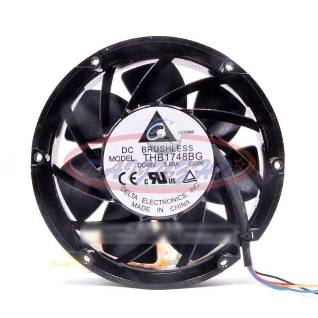 ONE NEW THB1748BG DC48V 5.80A cooling fan 172*172*51mm For Delta Inverter