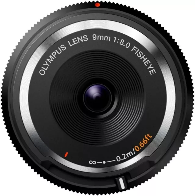 Objectif Olympus 9mm BCL-0980 1:8.0 F8 Fish-Eye Micro Quatre Thirds Om-D Et Pen