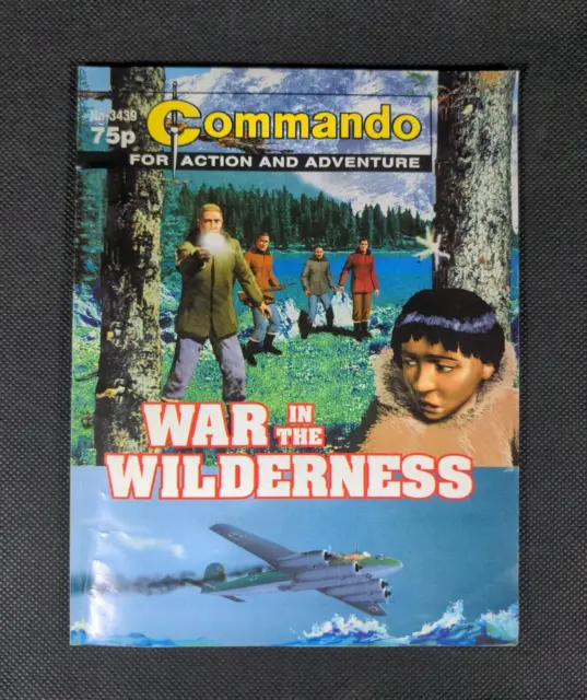 Commando Comic Issue Number 3439 War In The Wilderness