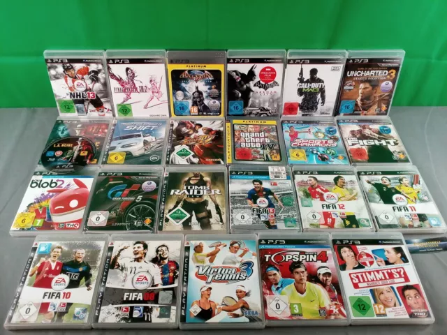 23 Spiele für PS3 Playstation 3 USK 0 - USK18 Spielesammlung Spieleset 23 Stück