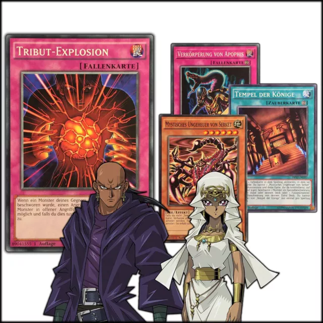 Yugioh! Karten von Odion & Ishizu Ishtar zum Aussuchen - Deutsch