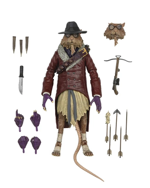 Universal Monsters Vs Tmnt Splinter As Van Helsing Ultimate Figure Neca 2023