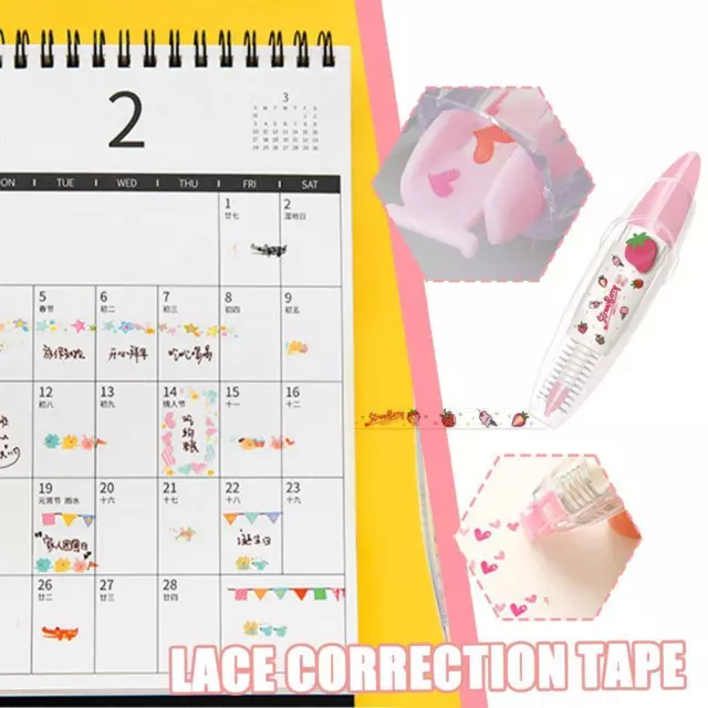 Ally-Pocket Tape Pen- DIY Cute Animals Press Type Decorative Tape D2Z2