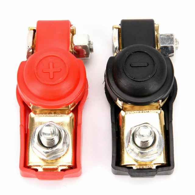 1 Pair Car Caravan Battery Terminals 12V Quick Release Battery Connector Clamps 3