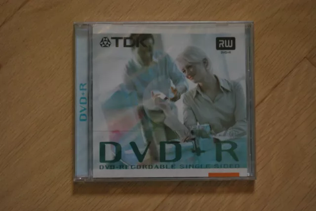 5 DVD +R TDK 120 mn 4,7GB neufs sous cellophane