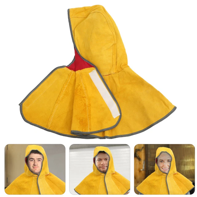 Casco di saldatura resistente al calore cappa protettiva saldatore cappello collo (gratuito