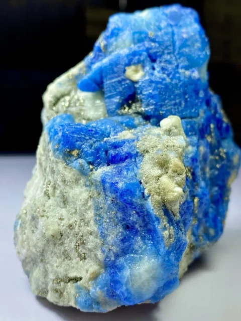 2800 CTS Beautiful  Fluorescent Afghanite With Pyrite On Matrix Specimen , @AFG