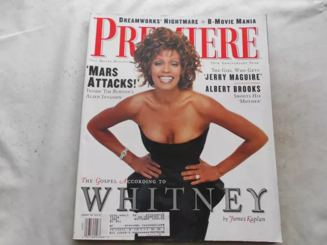 PREMIERE Magazine-JANUARY,1997 WHITNEY HOUSTON