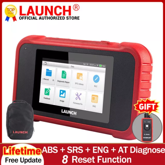 LAUNCH CRP129E Car OBD2 Scanner Diagnostic Tool ABS SRS SAS EPB TPMS Code Reader