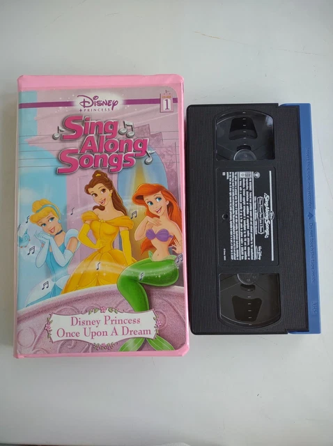 DISNEY PRINCESS SING Along Songs - Vol. 1: Once Upon a Dream (DVD, 2004