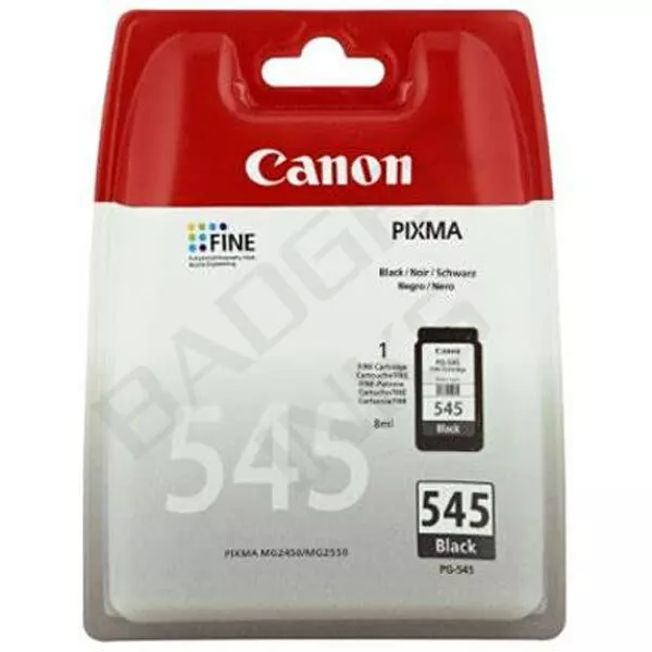 PG-545 Black Original Canon Printer Ink Cartridge Canon PG545 8287B001 CAN545