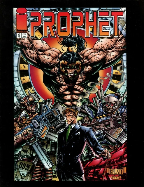 Prophet #4 (1993 Series) NM Stephen Platt Variant Cover Panosian 1st Omen Judas