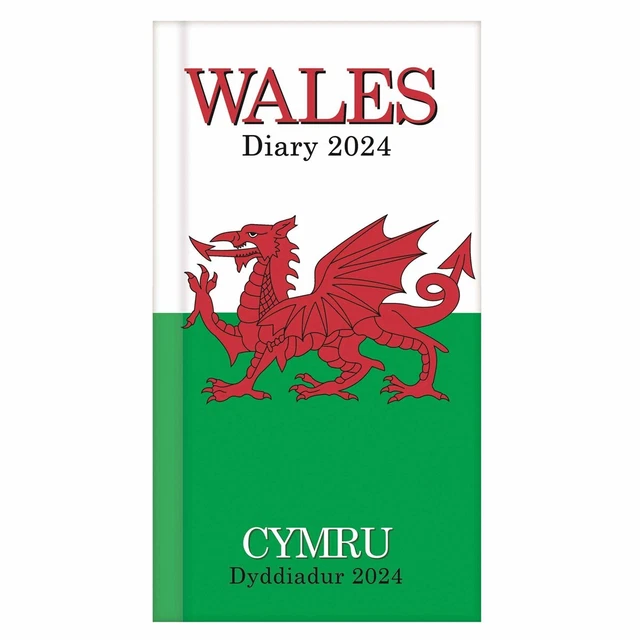 Wales Slim Diary 2024 - Regional - Week To View