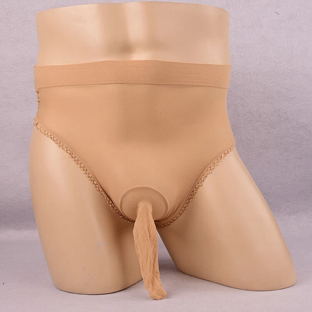 slip mit penishülle Rubberfashion Latex Slip mit Penishülle - kurze extra dicke sexy Rubber  Pants und Anal Kondom main image 1