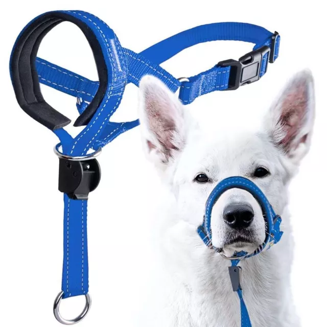 Medium Large Dogs Pet Mouth Cover Dog Muzzle Pet Mouth  Mask Dog Head Collar