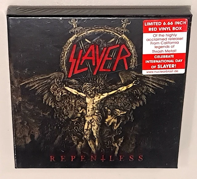 SLAYER REPENTLESS (2018) BRAND NEW SEALED LIMITED 6.66 inch RED VINYL BOXSET