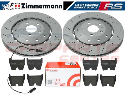 CMR Kit Dischi E Pastiglie Freno Ant Brembo Per Audi A5 Br0 #P 