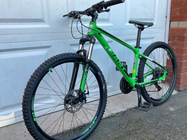 GIANT ATX2 HARDTAIL Mountain Bike 2019 Xxs In Flash Green 189.99