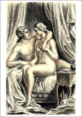 CARTOLINA POST CARD PIERRE GANDON EROS n 4 