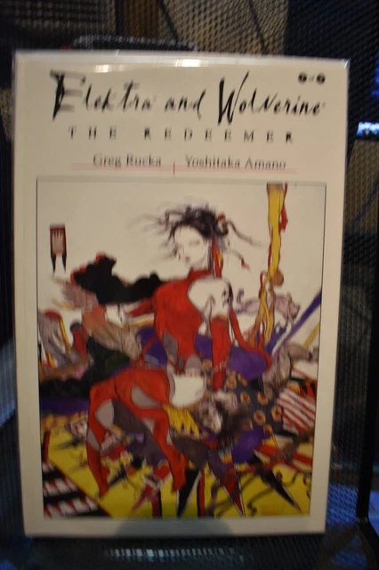 Elektra and Wolverine The Redeemer #1 Marvel Graphic Novel Greg Rucka Amano