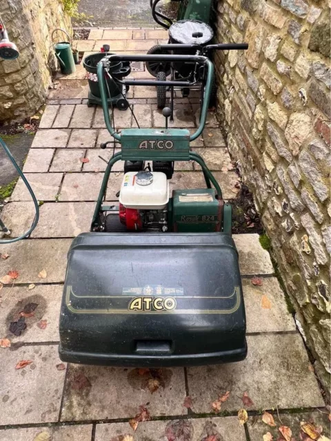 Atco Royale B24 Lawnmower - Honda Engine - Full Service - Includes Towing Seat
