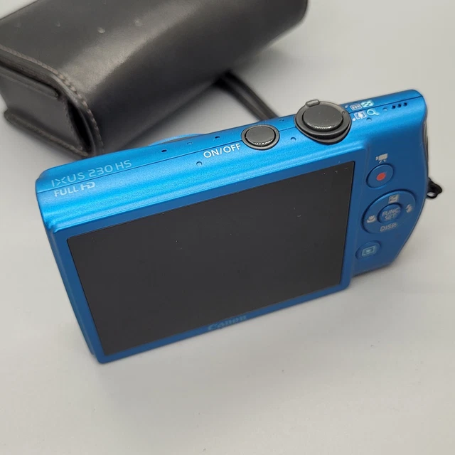 Canon IXUS 230 HS 12,1 megapixel fotocamera digitale compatta testata blu 3