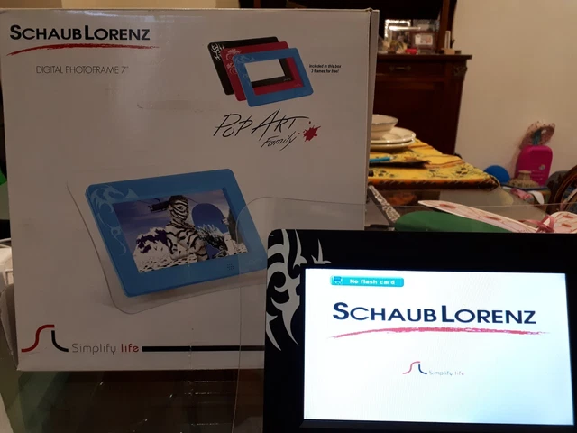 Cornice foto digitale Schaub-Lorentz 7"