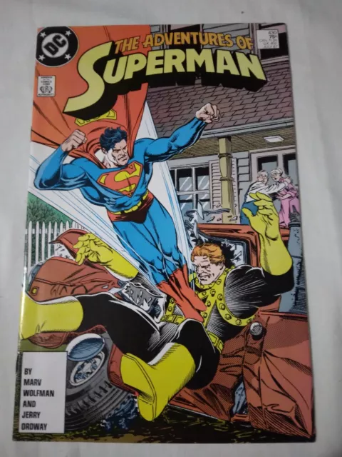 The Adventures of Superman #430 1987 DC Comics | Combined Shipping B&B
