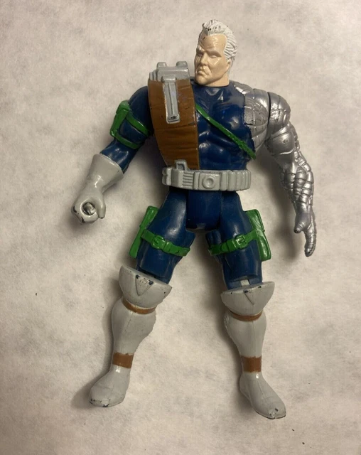 1994 Toy Biz Marvel X-Men Steel Mutants Cable 3" Die-Cast Loose Figurine