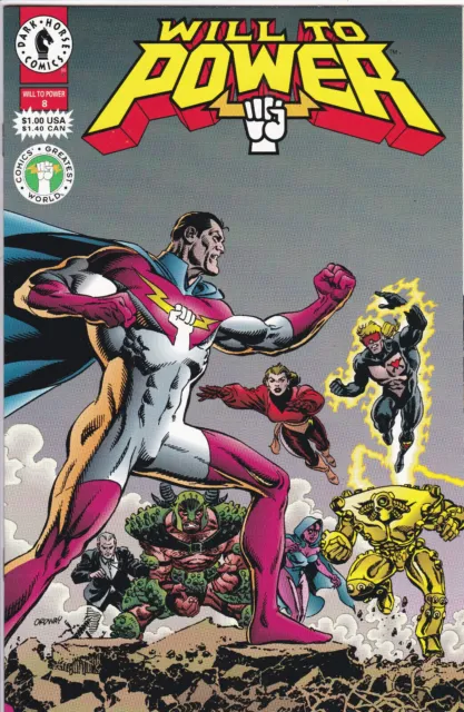 Will to Power #8 (1994) Dark Horse Comics, High Grade