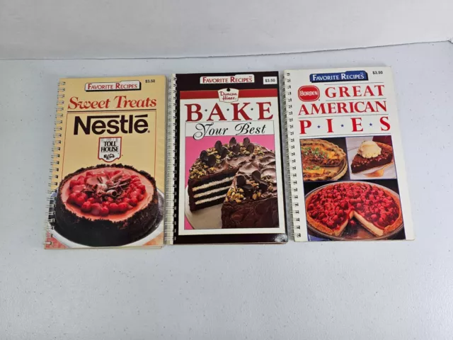 Favorite Recipes Desserts Cookbooks Sweet Treats Nestle Duncan Hines Borden Pies