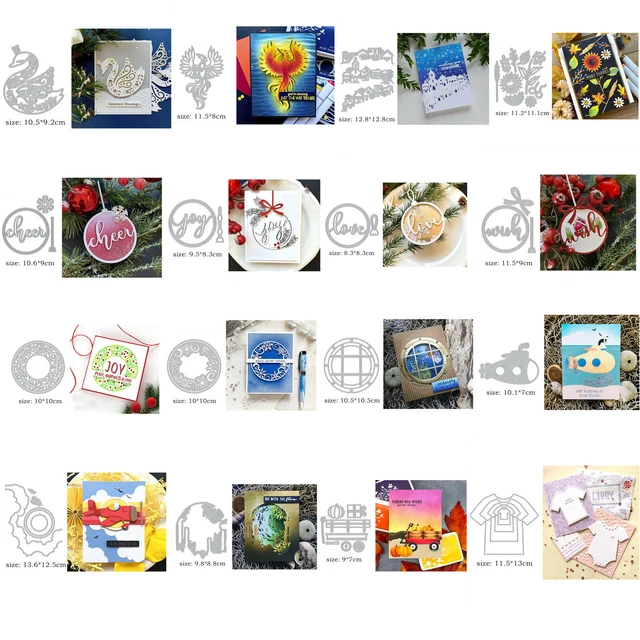 DIY Metal Cutting Dies Embossing Die Cut Stencils Album Card Scrapbooking Crafts